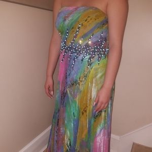 Gorgeous beaded prom/party dress